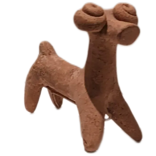 A category of museum objects I really admire: trinkets.<br><br>Around 3200 years ago, somewhere in Ugarit or Qatna or Aleppo or the cluster of regions that form modern day Syria, perhaps towards the end of the workday, an artisan made a small figurine of a ram.<br><br>Was it a gift? A house decor? A child's toy? I am not well read enough to know, but there's a story there!